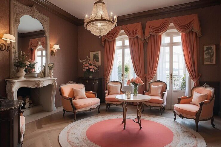 french style living room