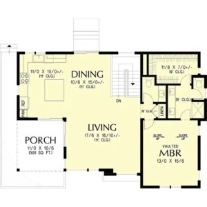 retirement house plan layout