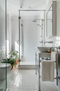 clean bathroom design