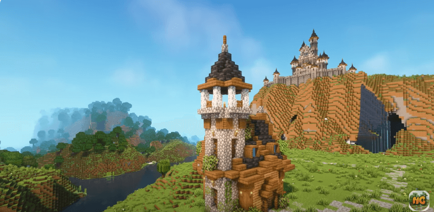 Minecraft Medieval House 