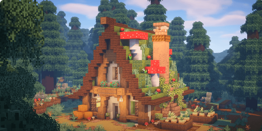 botanical minecraft house