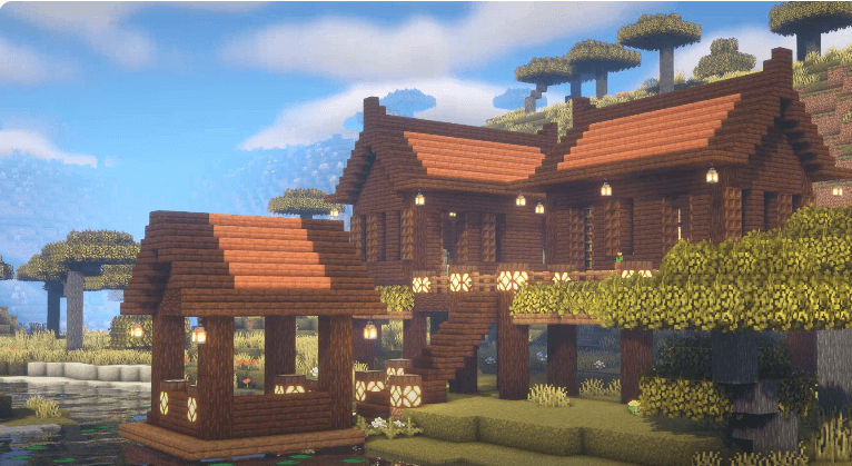 Thai Style Minecraft House