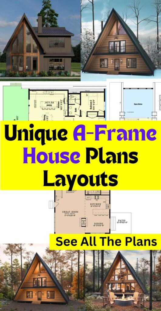 A-Frame House Design Layouts