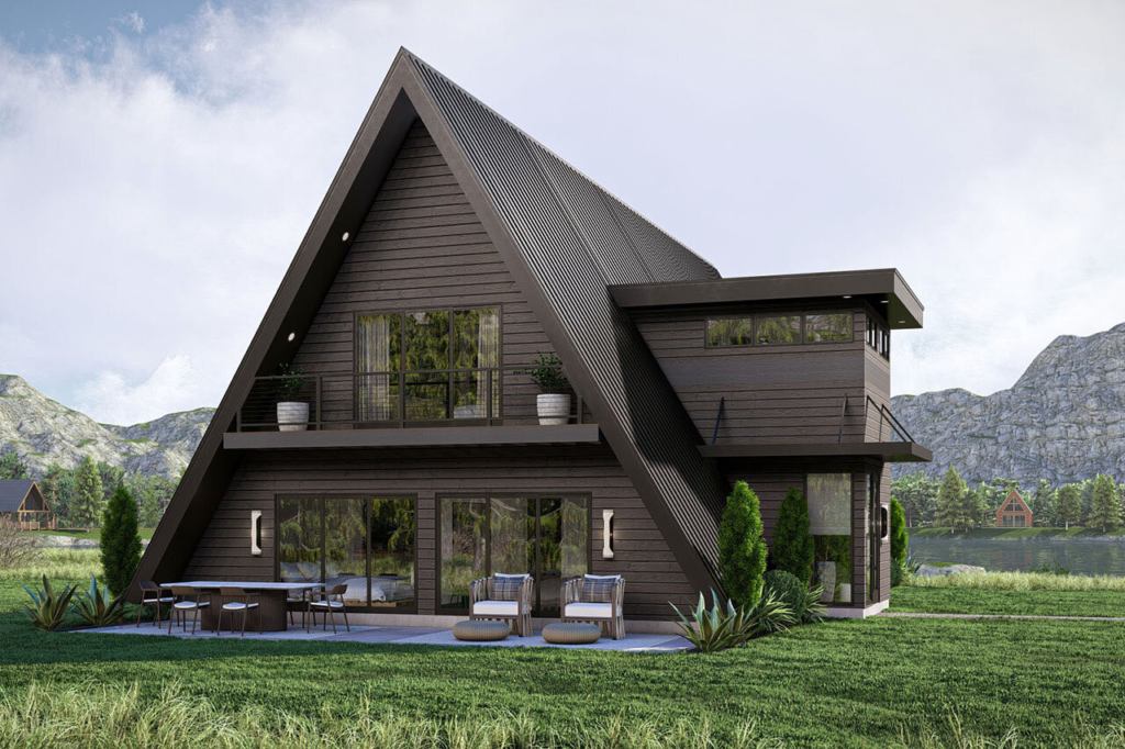 A-FRAME HOUSE DESIGN