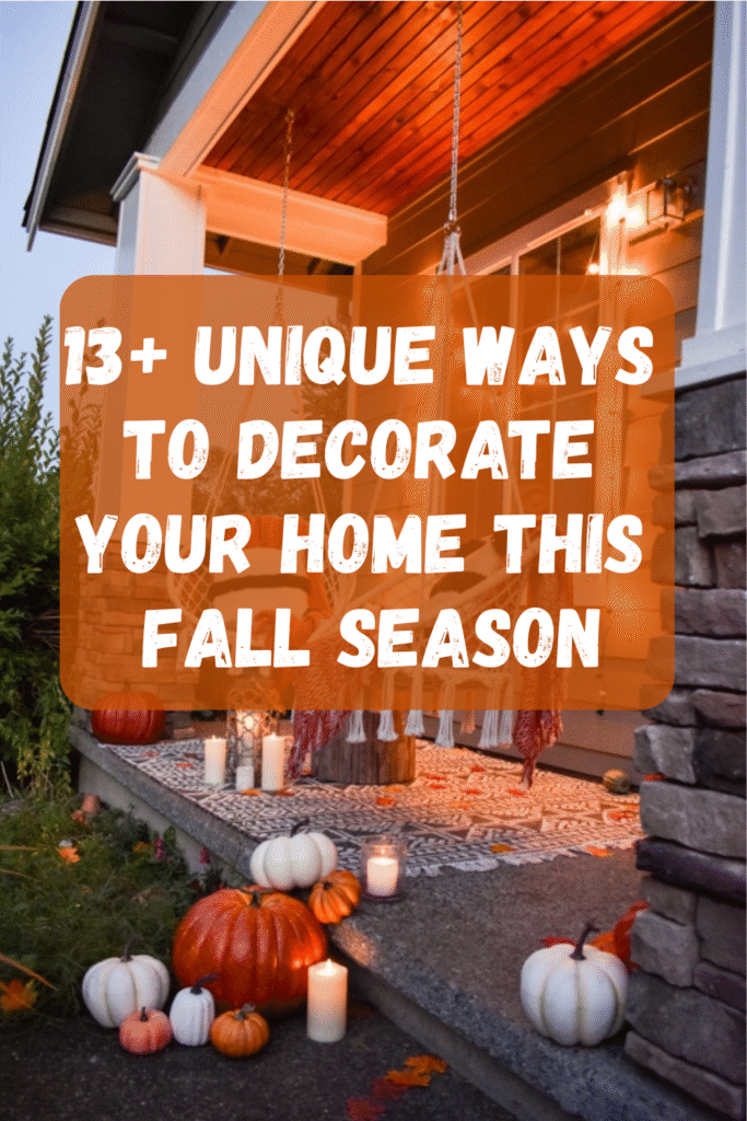 Autumn house decoration ideas to keep in mind 