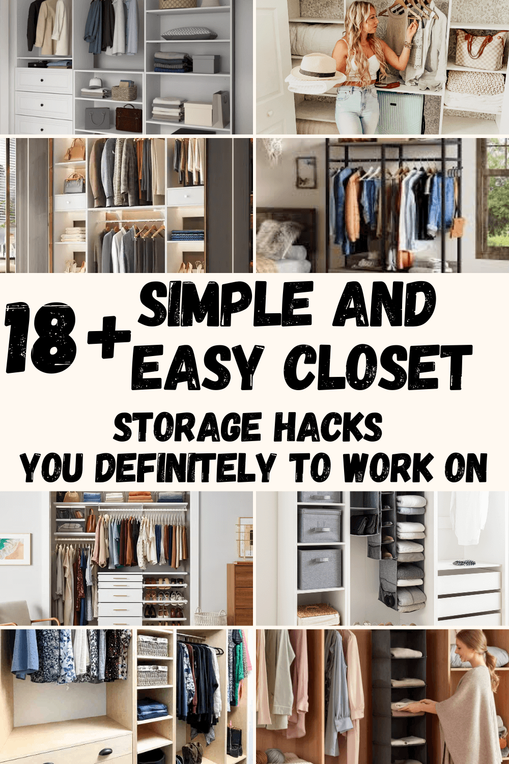 How to Maximize Space in a Small Closet Smart, Simple & DIYFriendly Ideas