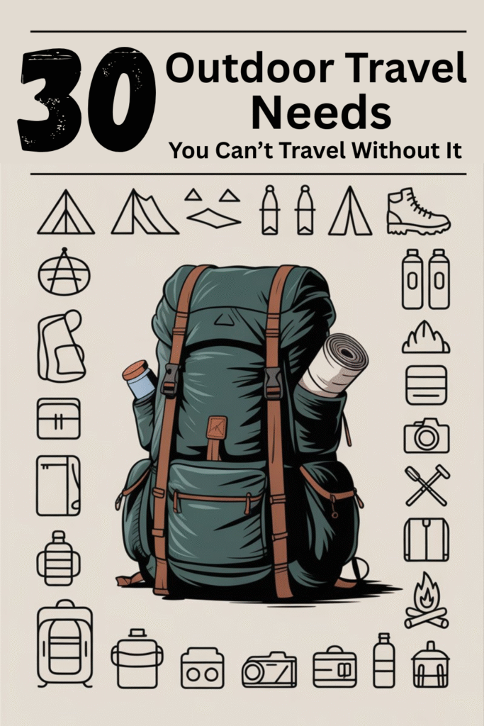 essential outdoor travel needs