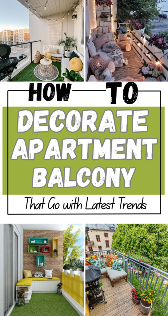 Apartment Balcony Decoration Ideas