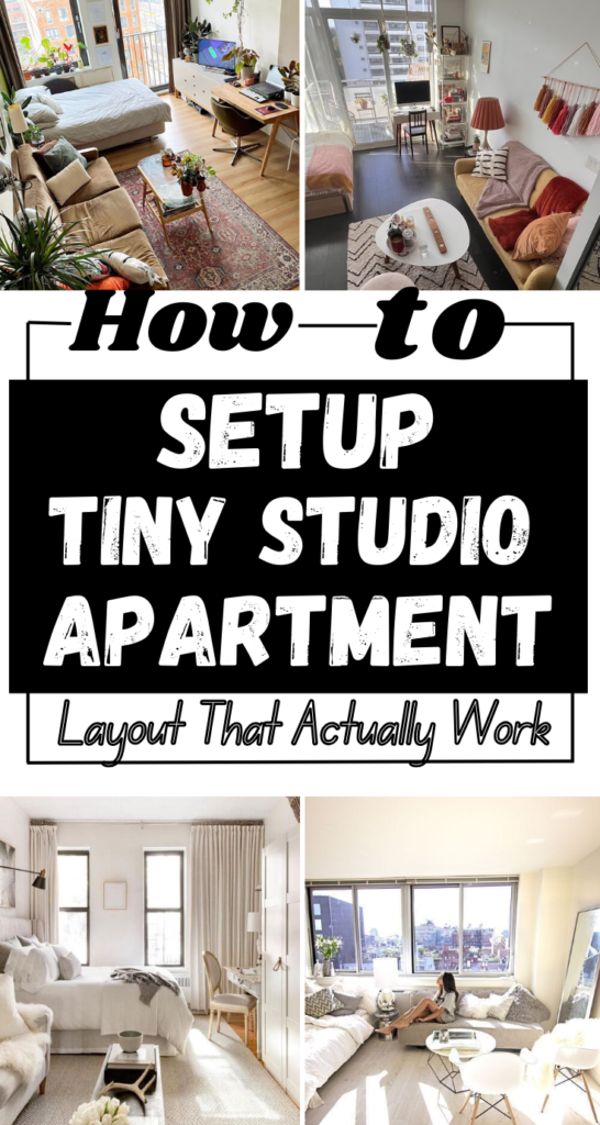 How To Setup Tiny Studio Apartment That Actually work
