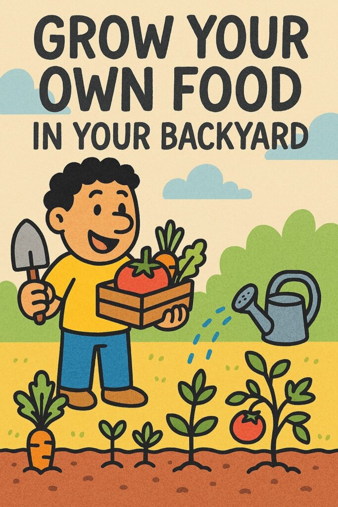 grow your own food in your backyard