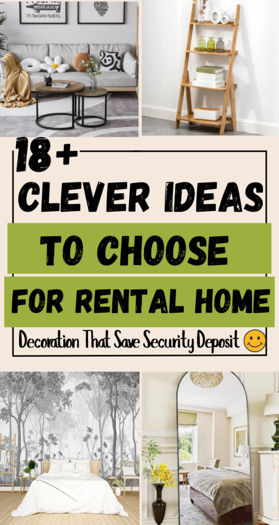 20+ Rental Friendly Home Decorating Ideas