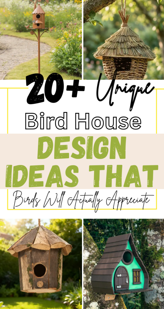 Unique Bird House Design Ideas