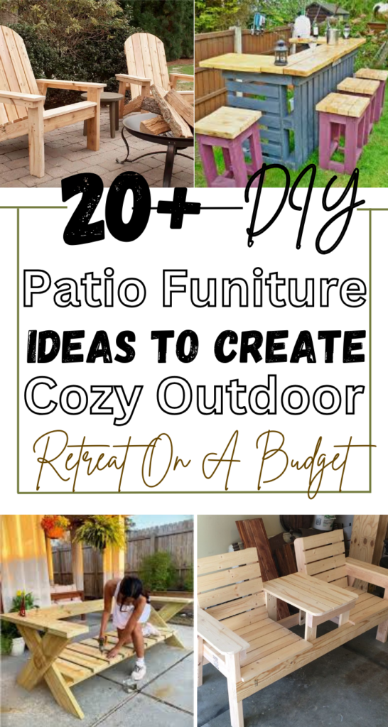 DIY Patio Furniture Ideas
