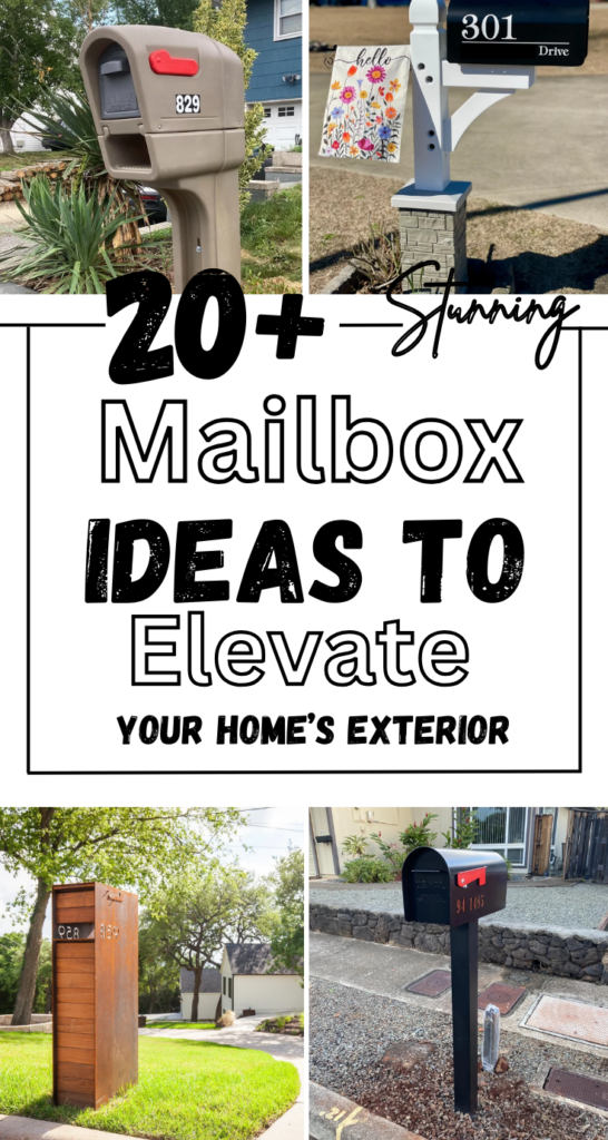 Unique Mailbox Ideas For Front Yard