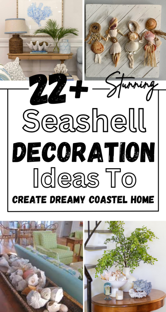 seashell home decoration ideas for summer