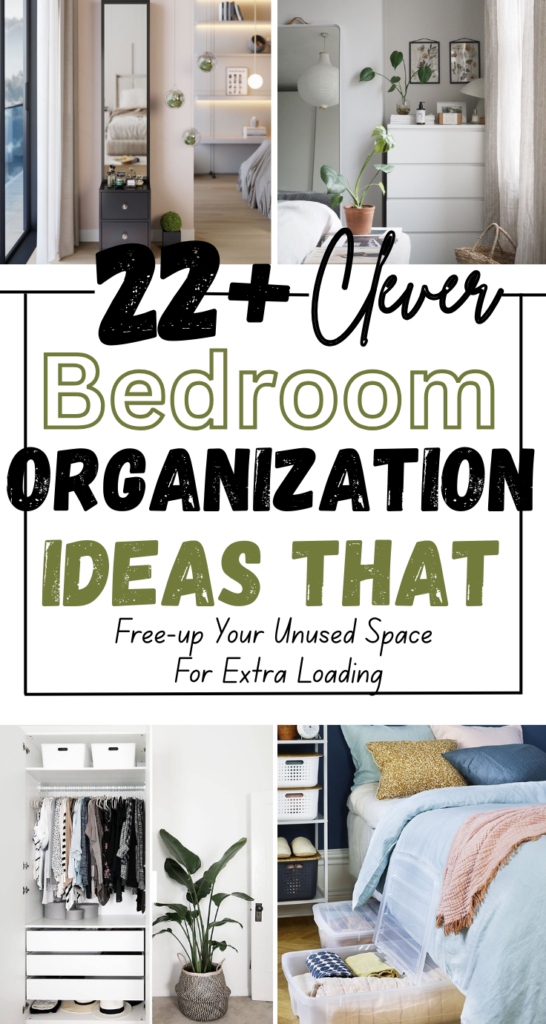 Tiny Bedroom Organization Ideas