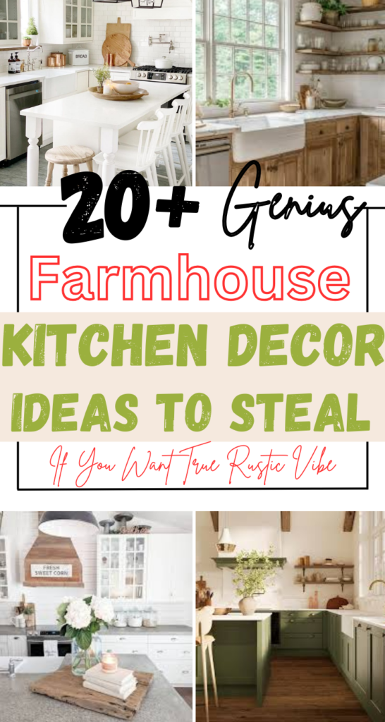 farmhouse kitchen decor ideas
