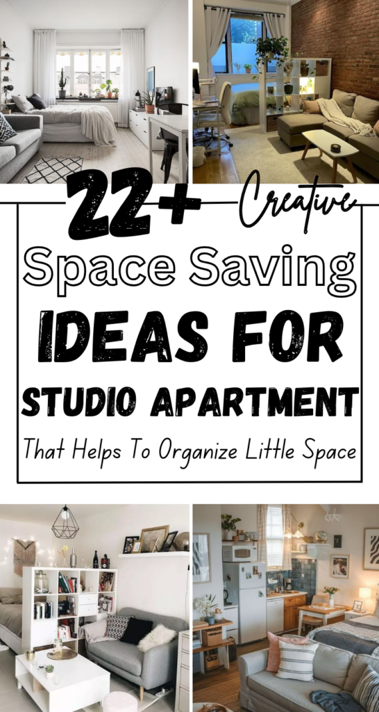 Space Saving Ideas For Studio Apartment
