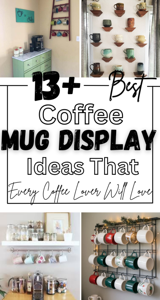 coffee mug display ideas 