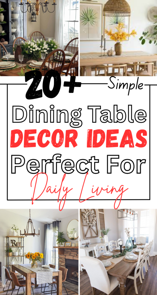 dining table decor ideas