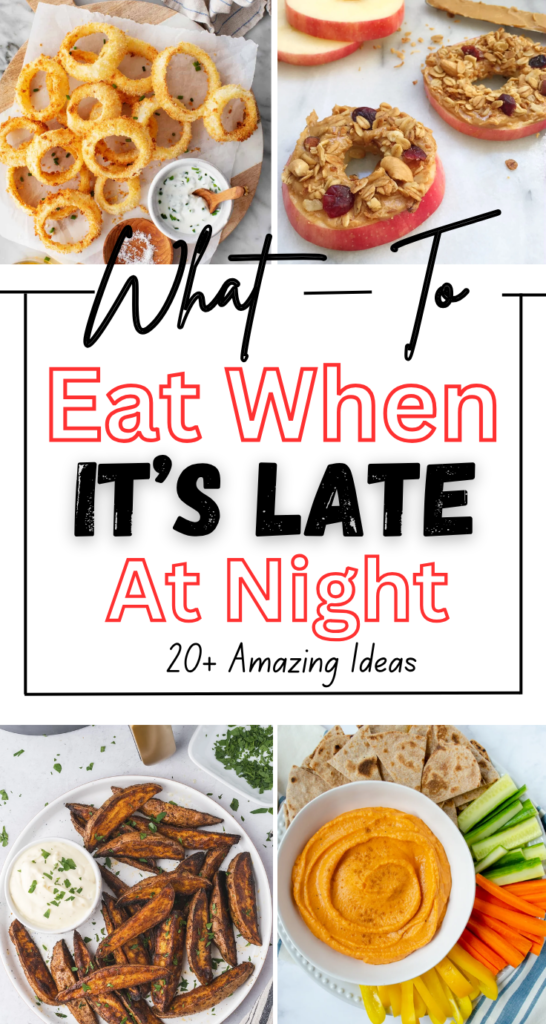 What To Eat When It's Late At Night